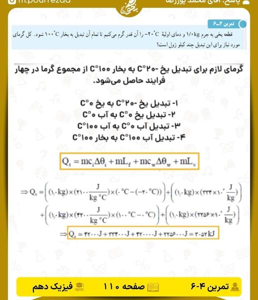 عکس کتاب ریاضی ششم صفحه ۱۰۱