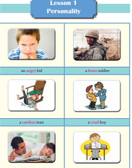 عکس صفحات کتاب زبان نهم