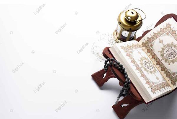 عکس زیبای کتاب قرآن