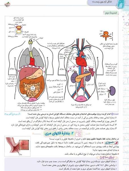 عکس های کتاب زیست دهم