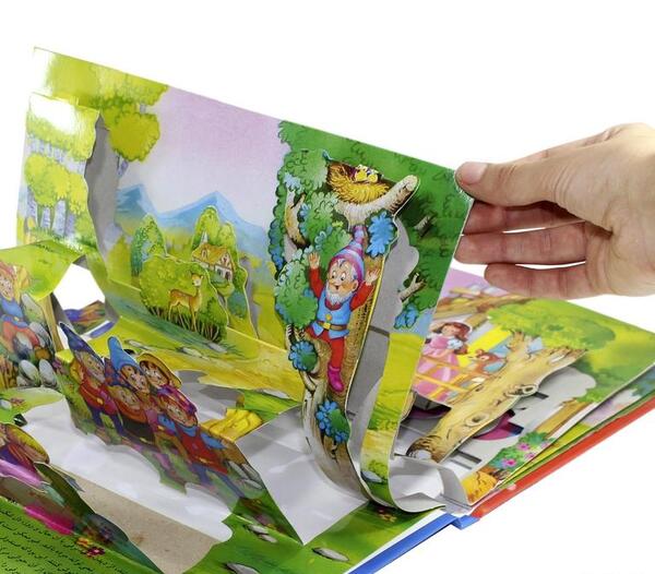 عکس کتاب سفید برفی