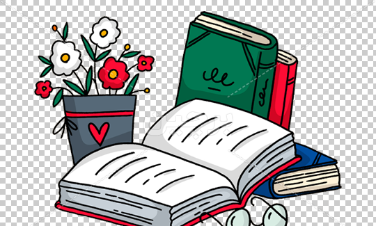 عکس کتاب باز سفید