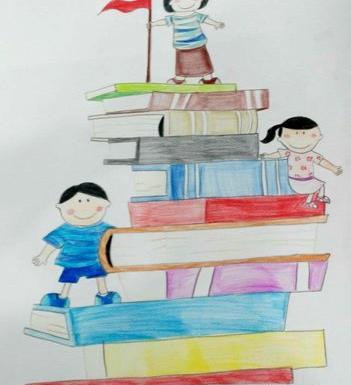 عکس کتاب ساده برای نقاشی