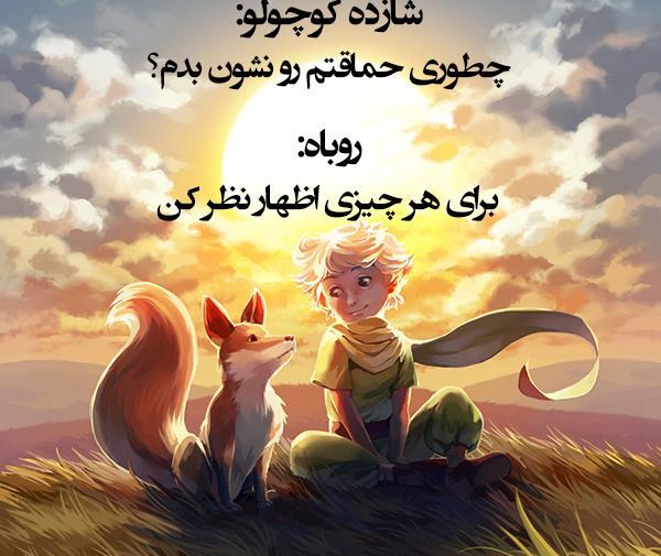 عکس هایی از کتاب شازده کوچولو