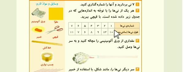عکس کتاب علوم چهارم درس ۸