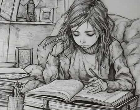 عکس کتاب فانتزی برای نقاشی