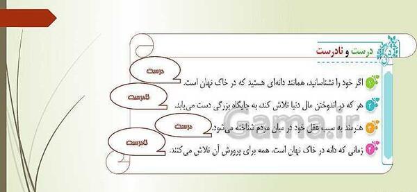 عکس کتاب فارسی پنجم درس چهارم