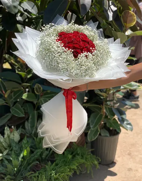 عکس گل رز عروسی
