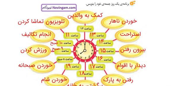 عکس کتاب نگارش سوم