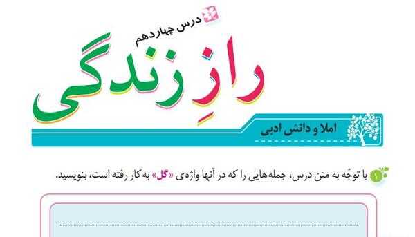 عکس صفحه ۸۸ کتاب نگارش ششم
