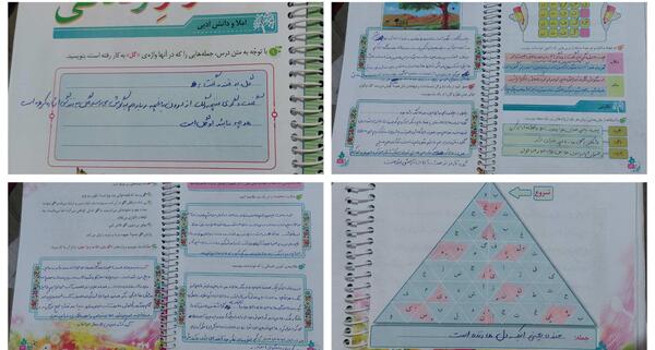 عکس صفحه ۸۸ کتاب نگارش ششم