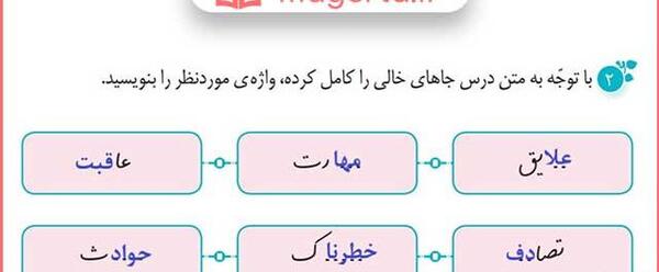 عکس کتاب نگارش پنجم صفحه ۱۴