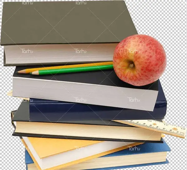 عکس از کتاب و دفتر