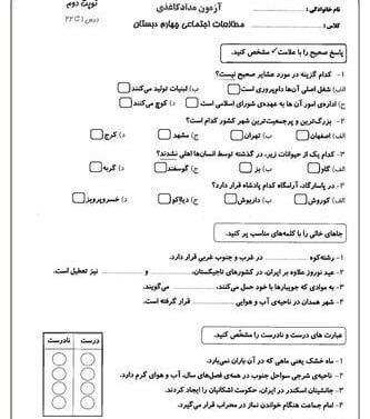 عکس کتاب های کلاس چهارم ۱۴۰۱