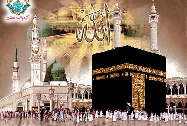 عکس تابلو فرش کعبه