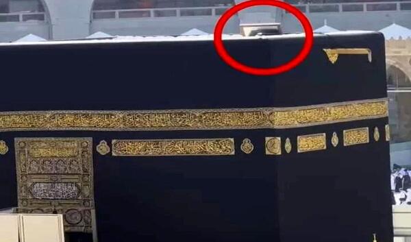 عکس کعبه داخلش
