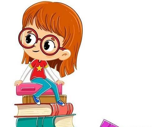 عکس کتاب و مداد کارتونی
