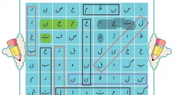 عکس صفحه ۱۸ کتاب نگارش ششم
