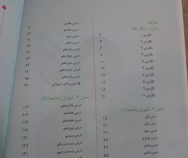 عکس کتاب نگارش کلاس اول