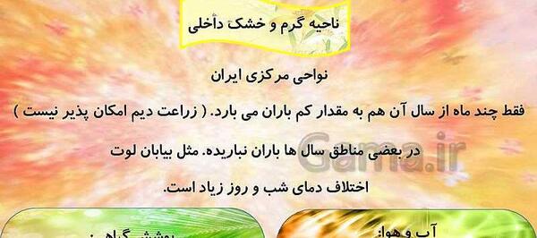 کتاب عکس های درس 11 مطالعات هفتم