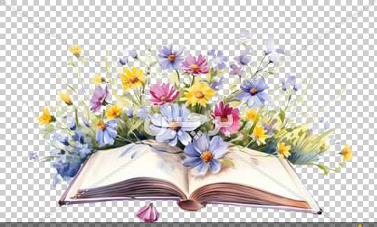 عکس کتاب گلها