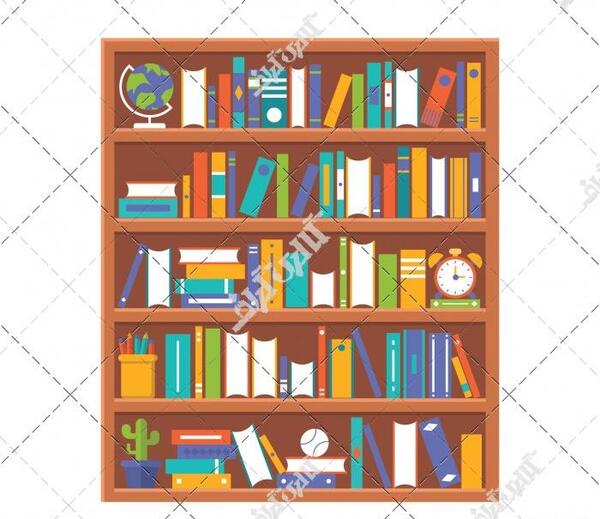 عکس کارتونی کتاب خانه