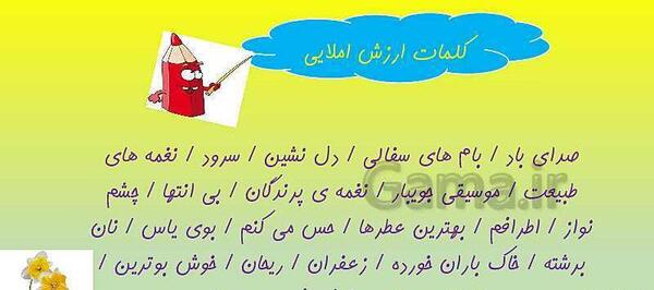 عکس کتاب فارسی سوم دبستان درس بوی نرگس