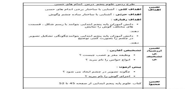 عکس پوست کتاب علوم پنجم
