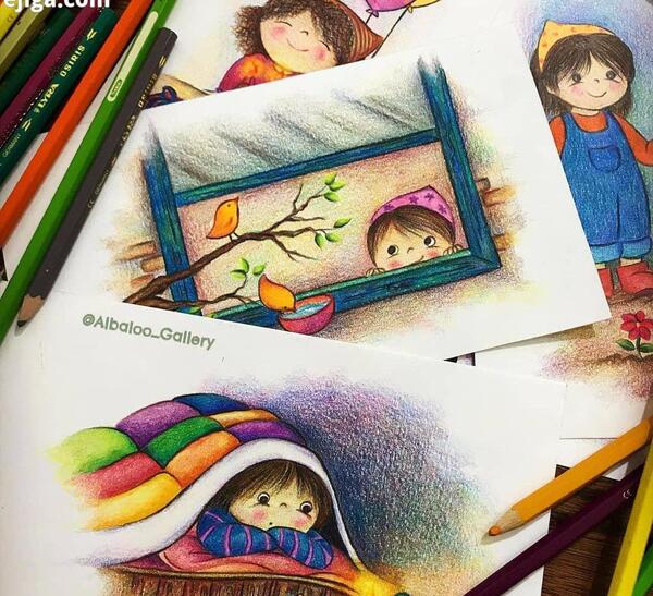 عکس طراحی کتاب کودک