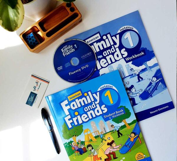 عکس کتاب زبان انگلیسی family and friends 1
