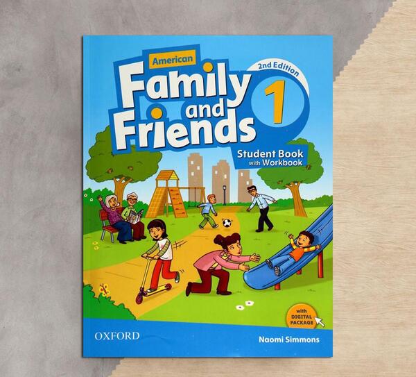 عکس کتاب زبان انگلیسی family and friends 1