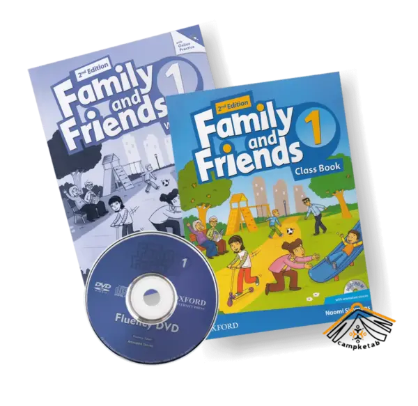 عکس کتاب زبان انگلیسی family and friends 1