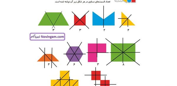 عکس صفحه ۵۲ کتاب ریاضی دوم دبستان