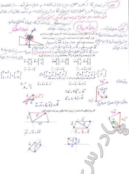 عکس کتاب ریاضی هفتم صفحه ۷۶