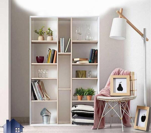 عکس قفسه کتاب خالی