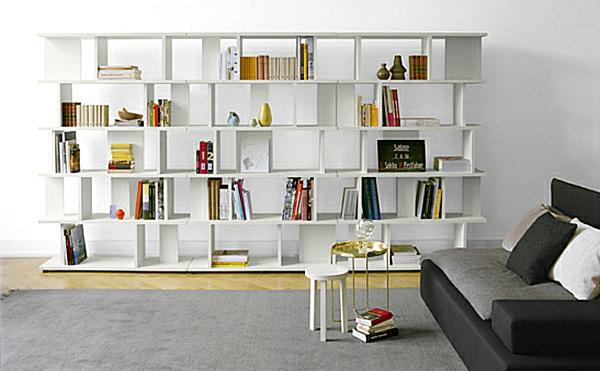 عکس قفسه کتاب خالی