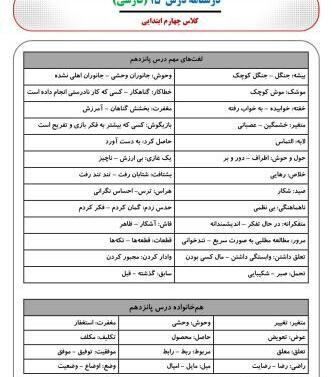 عکس کتاب فارسی چهارم شعر امید