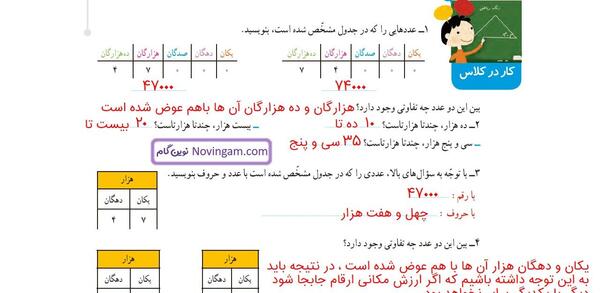 عکس کتاب چهارم جدید