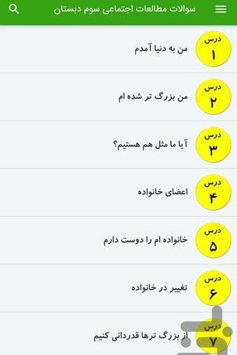عکس های کتاب مطالعات اجتماعی سوم دبستان