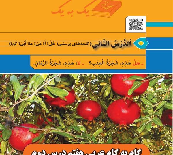 عکس های داخل کتاب عربی هفتم