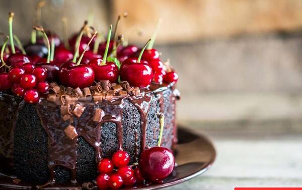 عکس کیک گیلاس