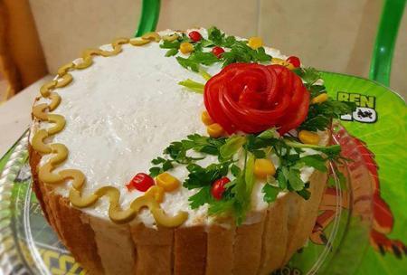 عکس کیک مرغی
