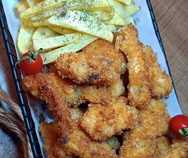 عکس کیک مرغ سوخاری