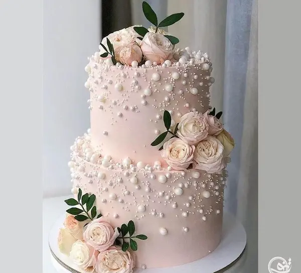 عکس کیک نامزدی دو طبقه