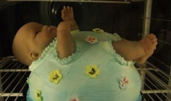 عکس کیک شکلاتی نی نی سایت
