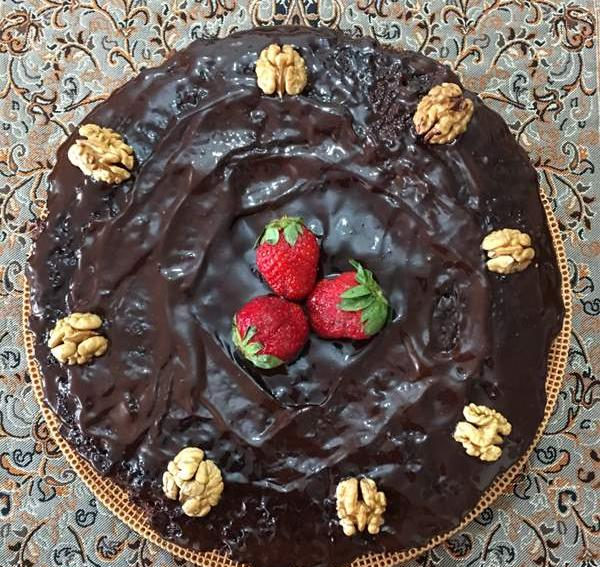 عکس کیک شکلاتی نی نی سایت