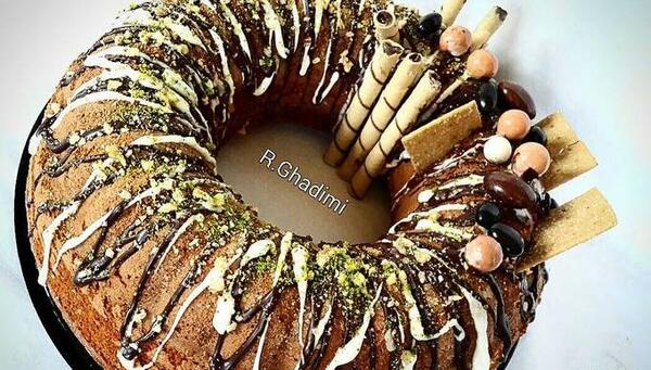 عکس کیک هویجی