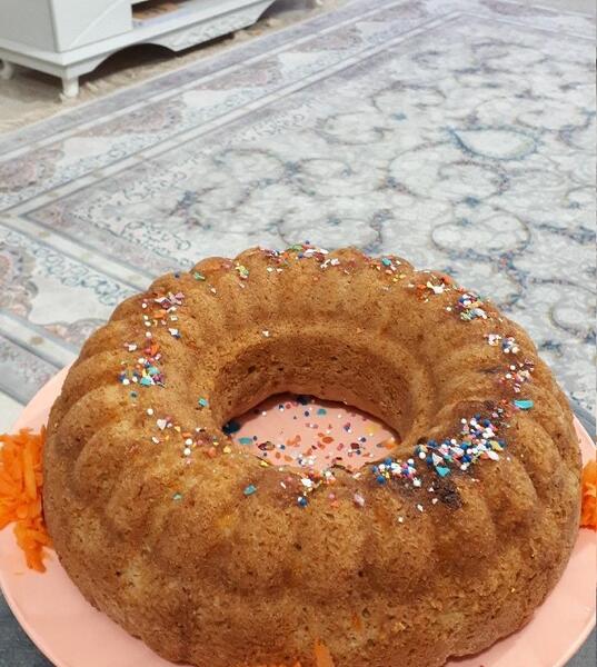 عکس کیک هویجی