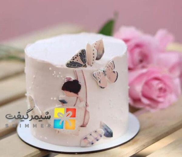 عکس کیک یک کیلویی تولد