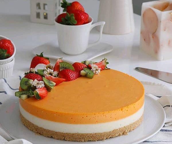 عکس چیز کیک یخچالی